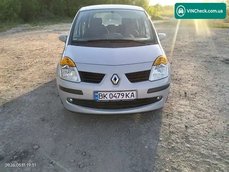 Renault Modus 2005, фото з оголошення 2 з 12, VIN VF1JP0K0533167661