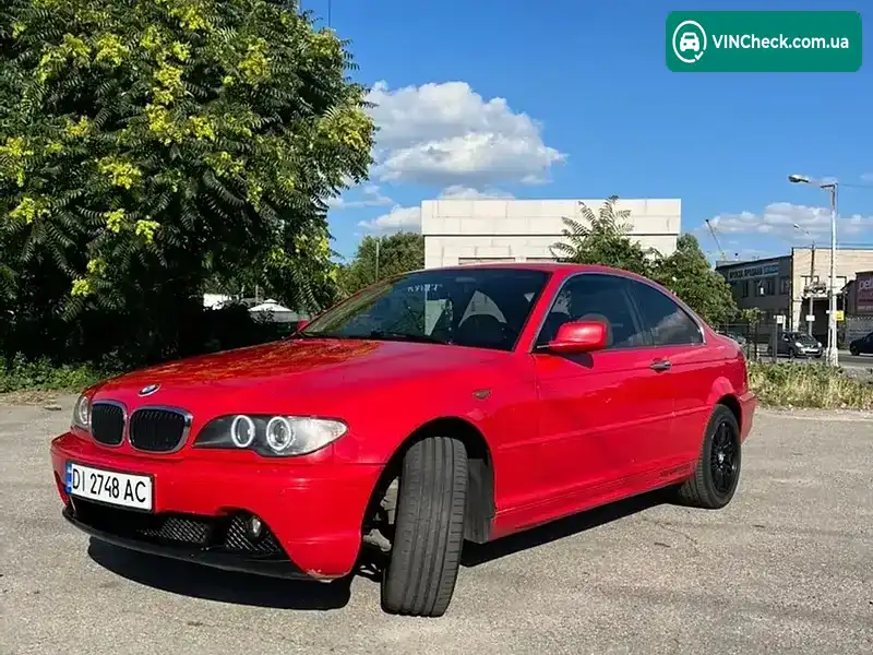 BMW 3 Series 2003, фото з оголошення 1 з 20, VIN WBABD91080PK91870