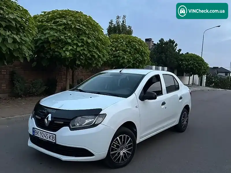 Renault Logan 2014, фото з оголошення 1 з 11, VIN VF14SRAP450368994