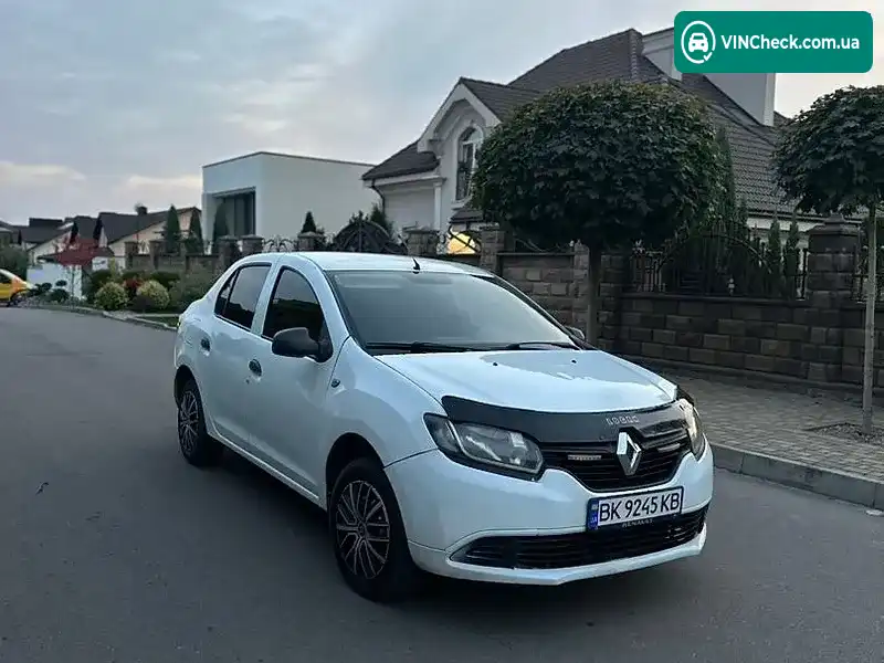 Renault Logan 2014, фото з оголошення 2 з 11, VIN VF14SRAP450368994