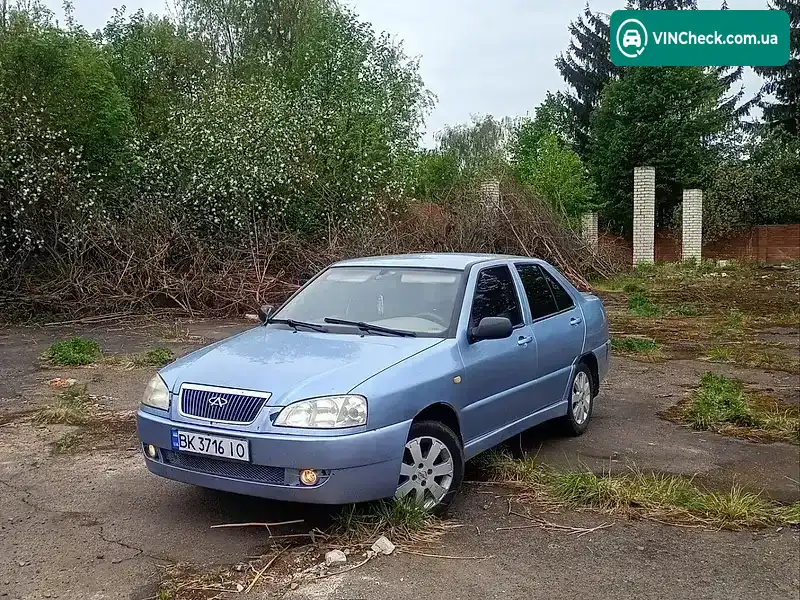 Chery Amulet 2006, фото з оголошення 1 з 12, VIN LVVDA11B76D219663