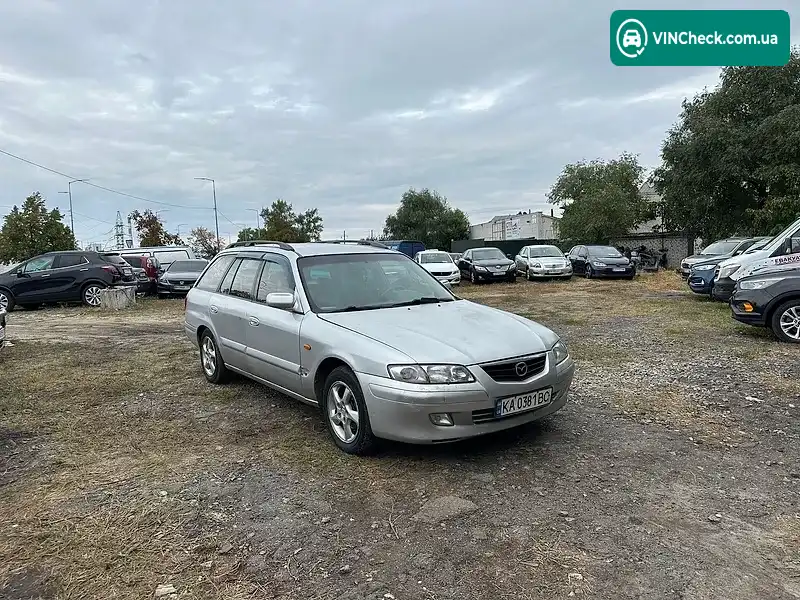Mazda 626 2002, фото з оголошення 1 з 7, VIN JMZGW19F201215913