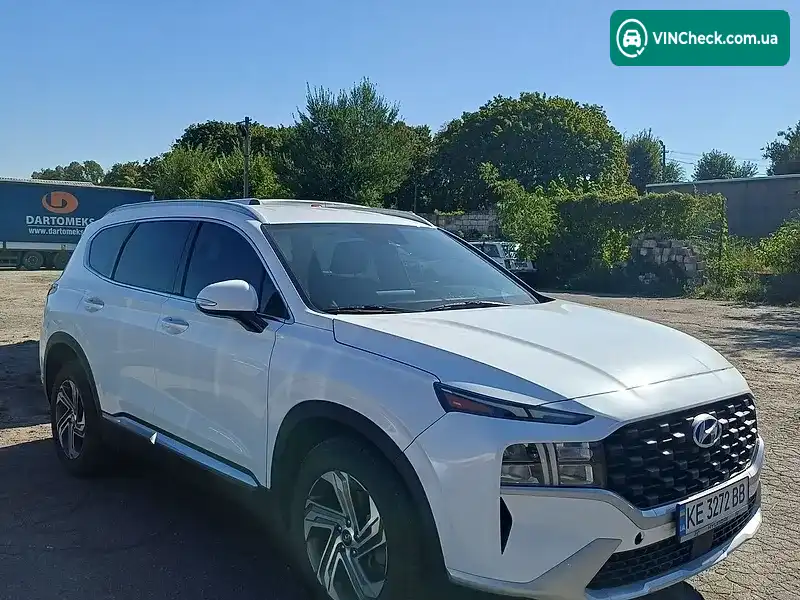 Hyundai Santa FE 2021, фото з оголошення 2 з 12, VIN 5NMS64AJ9MH335348
