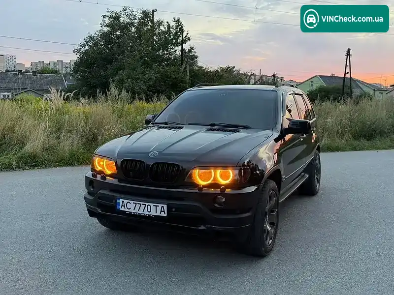 BMW X5 2002, фото з оголошення 1 з 14, VIN WBAFA71030LN12278