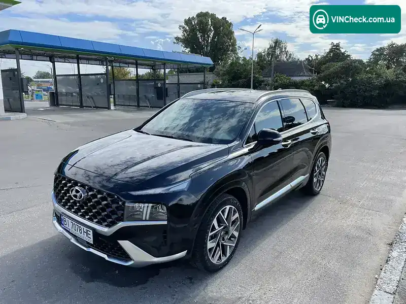 Hyundai Santa FE 2021, фото з оголошення 1 з 20, VIN KMHS381HHMU393138