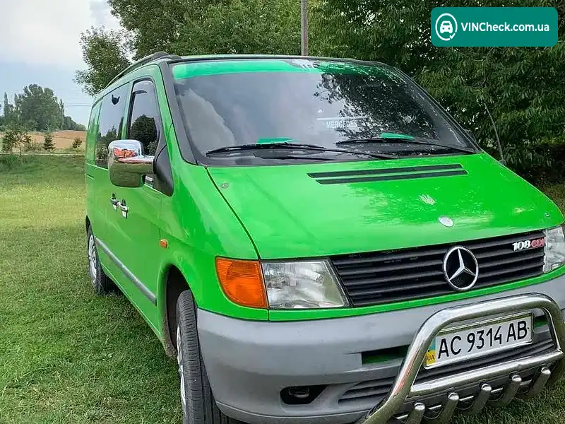 Mercedes-Benz Vito 1999, фото з оголошення 1 з 10, VIN VSA63809413223558