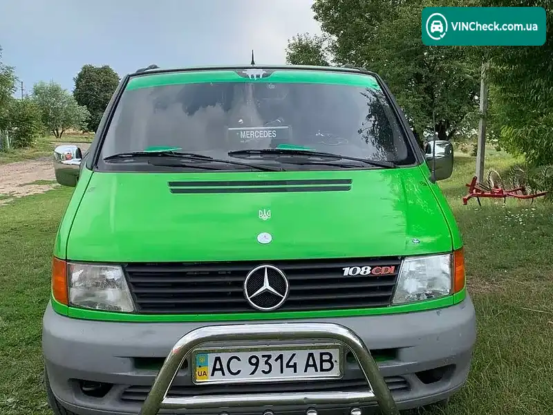 Mercedes-Benz Vito 1999, фото з оголошення 2 з 10, VIN VSA63809413223558