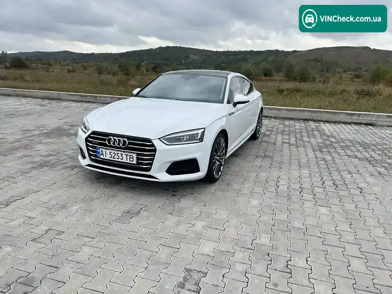 Audi A5 Sportback 2017, фото з оголошення 2 з 21, VIN WAUBNCF54JA053954