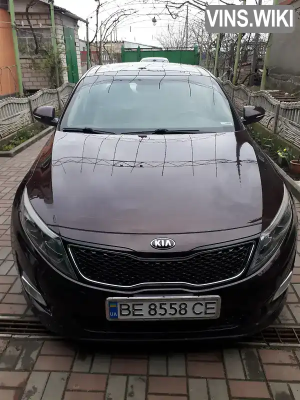 Kia Optima 2014, фото з оголошення 1 з 10, VIN 5XXGN4A73EG323063