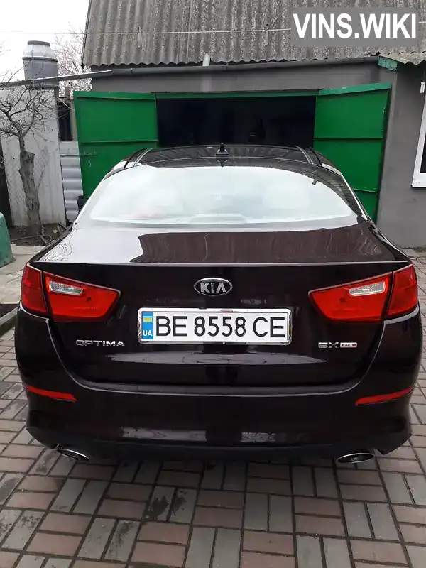 Kia Optima 2014, фото з оголошення 2 з 10, VIN 5XXGN4A73EG323063
