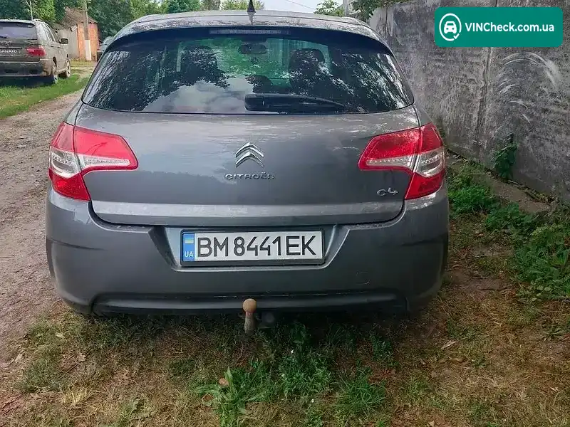 Citroen C4 2011, фото з оголошення 2 з 10, VIN VF7NC5FS0BY579543