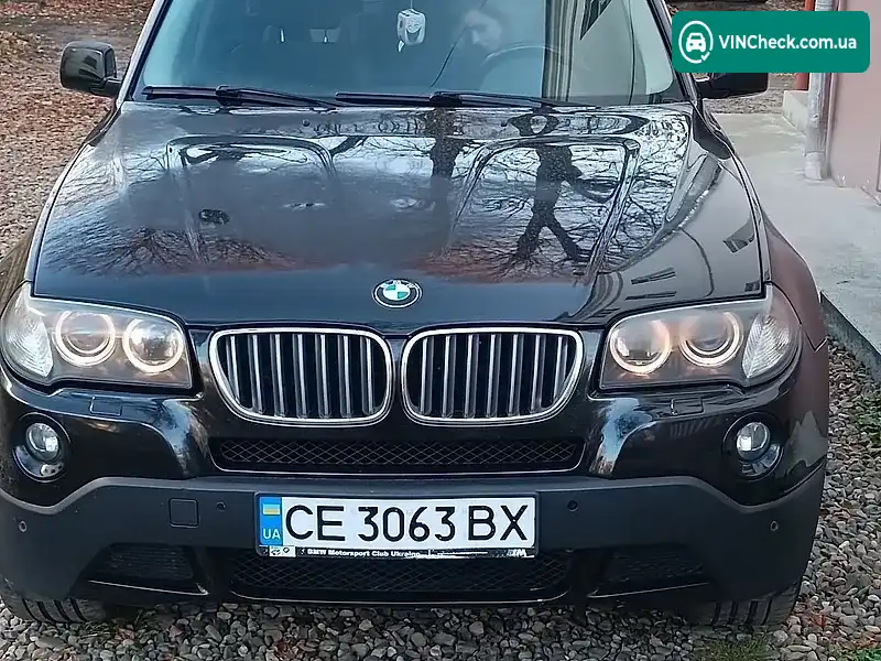 BMW X3 2007, фото з оголошення 1 з 18, VIN WBAPC91080WD89590