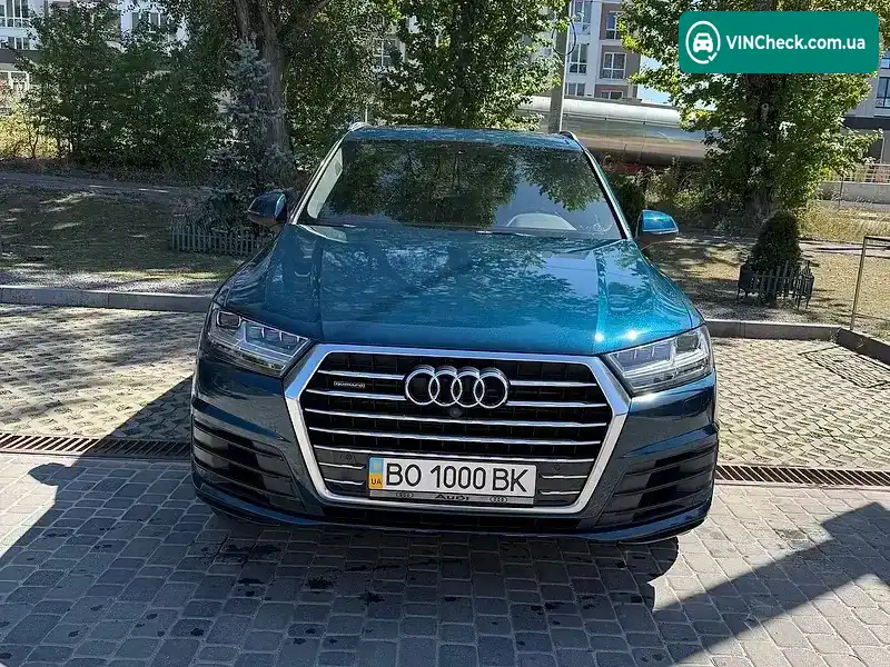 Audi Q7 2018, фото з оголошення 1 з 10, VIN WA1LAAF73JD031364