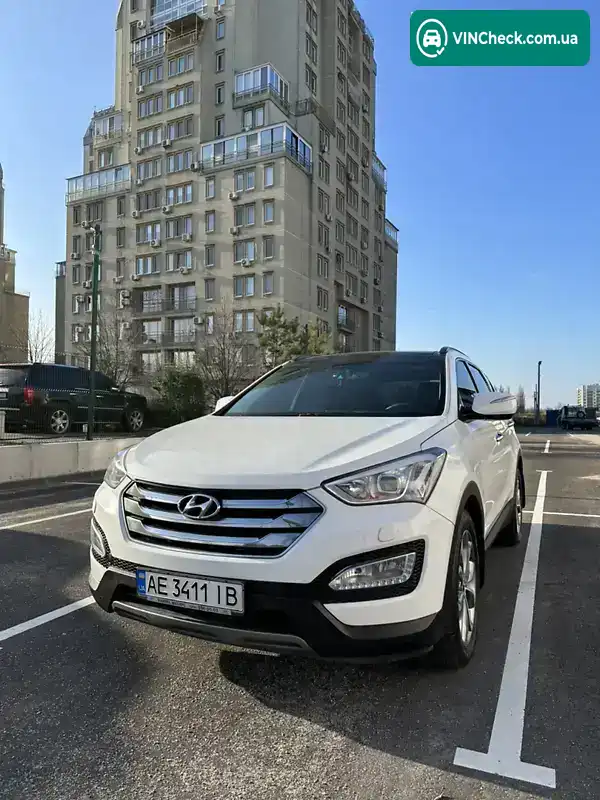 Hyundai Santa FE 2014, фото з оголошення 2 з 20, VIN KMHSU81XDEU282553