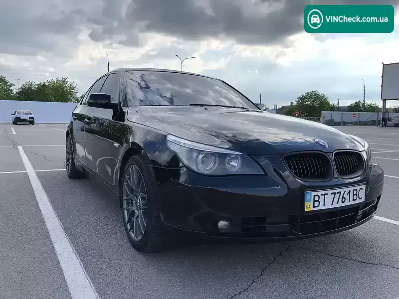 BMW 5 Series 2006, фото з оголошення 2 з 3, VIN WBANE71060CM04950