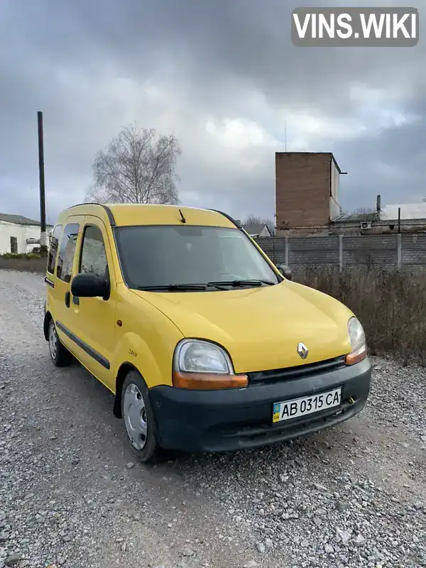 Renault Kangoo 2000, фото з оголошення 1 з 12, VIN VF1FC0DAF23312847