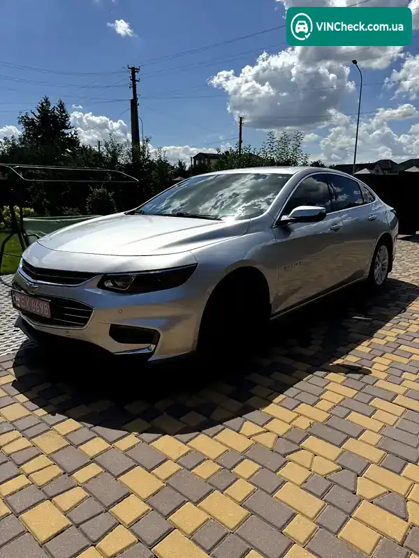 Chevrolet Malibu 2016, фото з оголошення 1 з 20, VIN 1G1ZJ5SU8HF204872