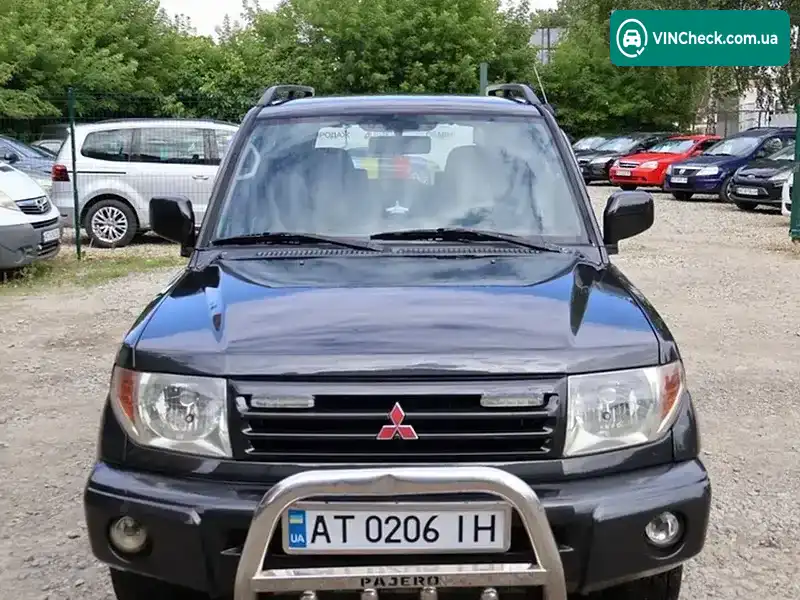 Mitsubishi Pajero Pinin 2002, фото з оголошення 2 з 18, VIN JMP0NH76W2X001748