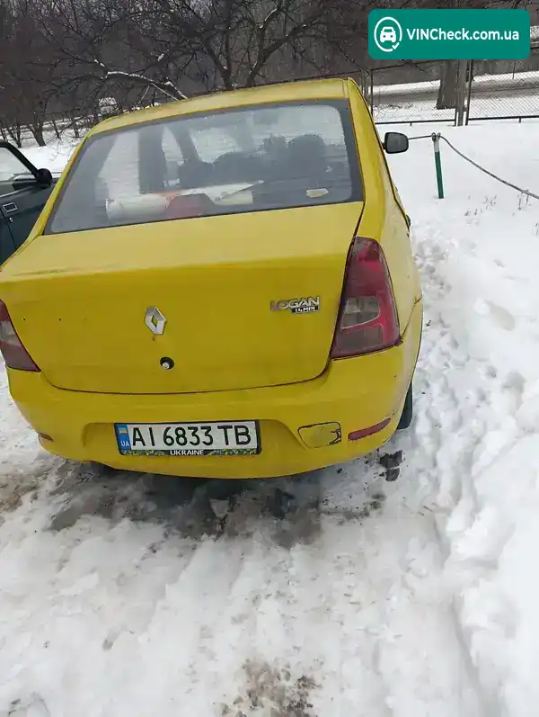 Renault Logan 2009, фото з оголошення 1 з 11, VIN VF1LSR4AH42521241