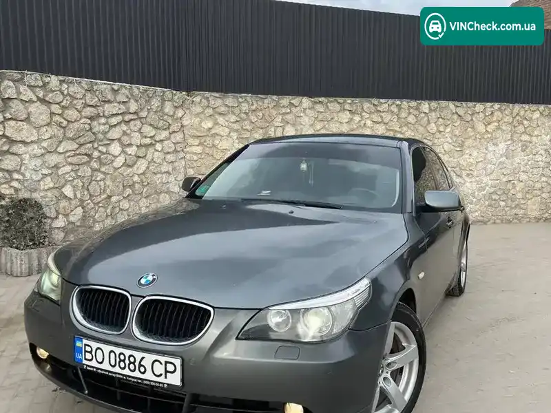 BMW 5 Series 2004, фото з оголошення 1 з 14, VIN WBANC71050B644745