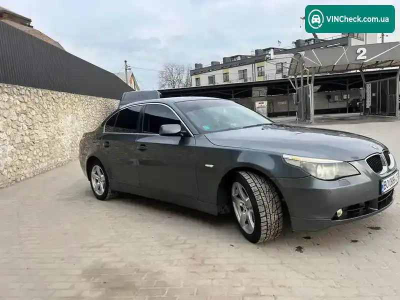 BMW 5 Series 2004, фото з оголошення 2 з 14, VIN WBANC71050B644745