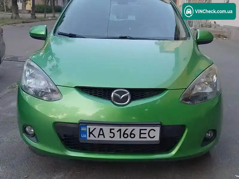 Mazda 2 2008, фото з оголошення 1 з 12, VIN JMZDE145500183499