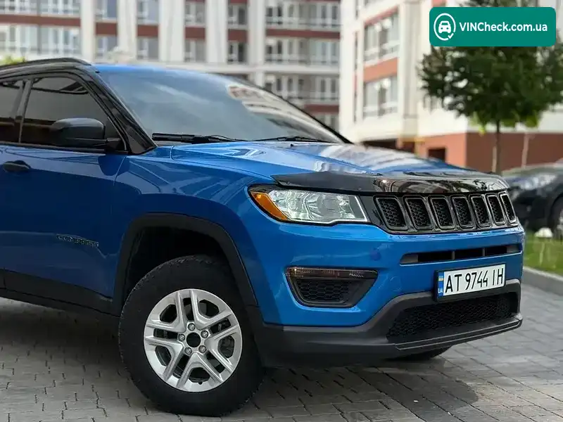 Jeep Compass 2017, фото з оголошення 2 з 20, VIN 3C4NJDAB7HT575639