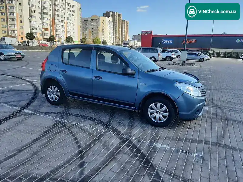 Renault Sandero 2010, фото з оголошення 2 з 16, VIN VF1BSR4AH43162373