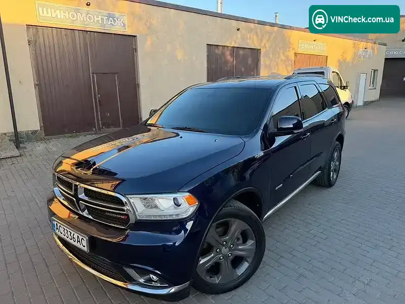 Dodge Durango 2014, фото з оголошення 1 з 20, VIN 1C4RDJDG5EC484259
