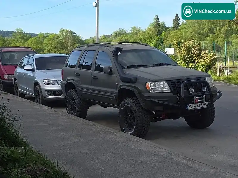 Jeep Grand Cherokee 2001, фото з оголошення 1 з 8, VIN 1J4GWB8441Y516522