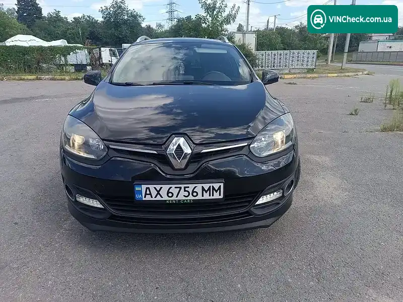 Renault Megane 2015, фото з оголошення 1 з 15, VIN VF1KZ890H54175294
