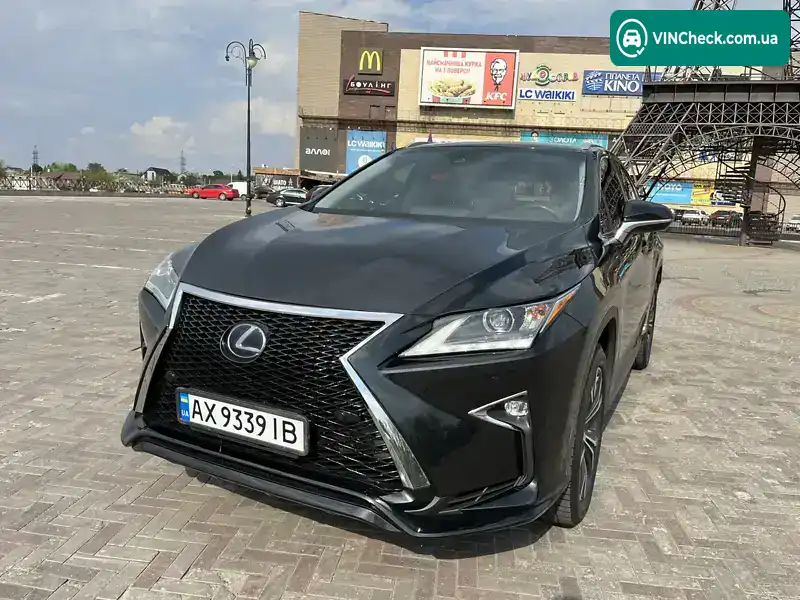 Lexus RX 2018, фото з оголошення 1 з 21, VIN JTJDGKCA9J2002037