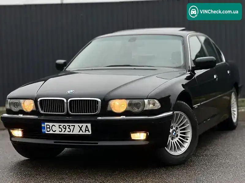 BMW 7 Series 2001, фото з оголошення 2 з 20, VIN WBAGE61000DN50046