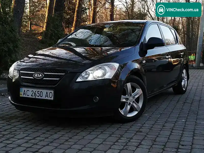 Kia Ceed 2008, фото з оголошення 1 з 20, VIN U5YFF24228L093677