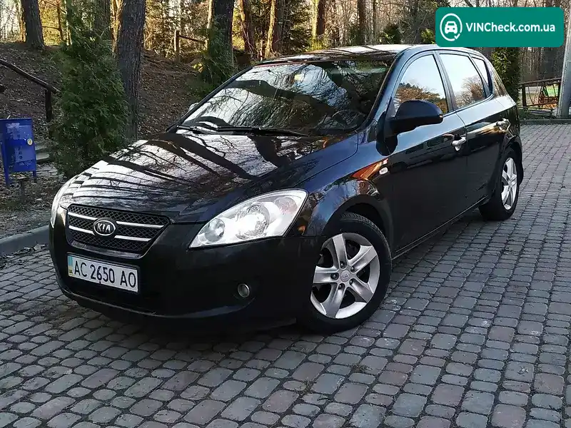 Kia Ceed 2008, фото з оголошення 2 з 20, VIN U5YFF24228L093677
