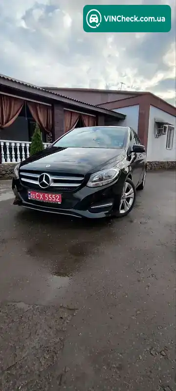 Mercedes-Benz B-Class 2018, фото з оголошення 2 з 20, VIN WDD2462121N250985