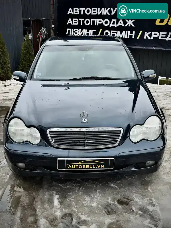 Mercedes-Benz C-Class 2002, фото з оголошення 2 з 11, VIN WDB2030041A320132