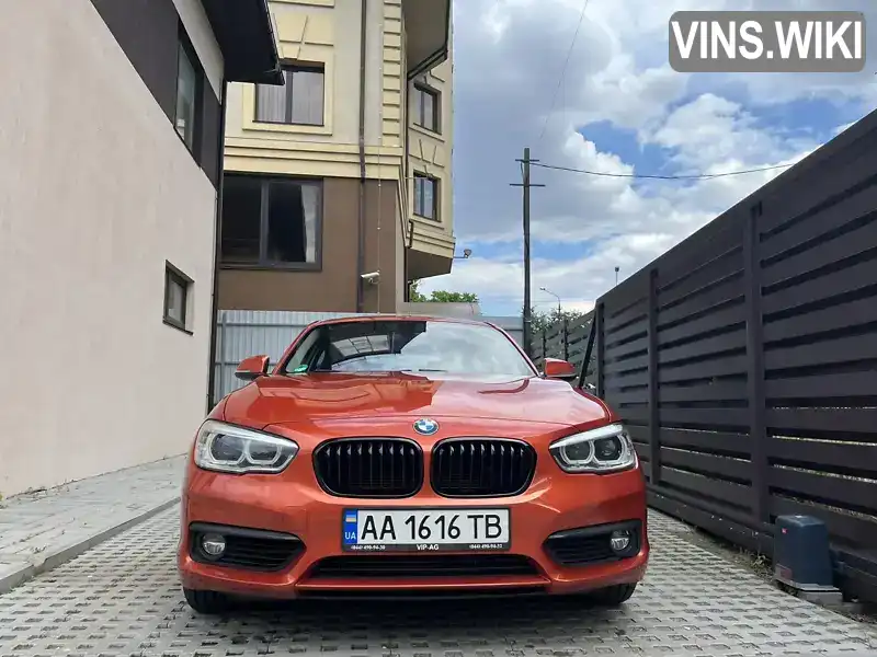 BMW 1 Series 2017, фото з оголошення 1 з 21, VIN WBA1R510307A42384
