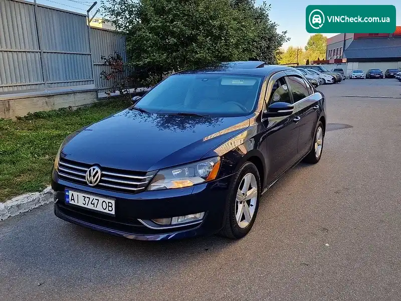 Volkswagen Passat 2013, фото з оголошення 2 з 17, VIN 1VWBP7A32DC151395