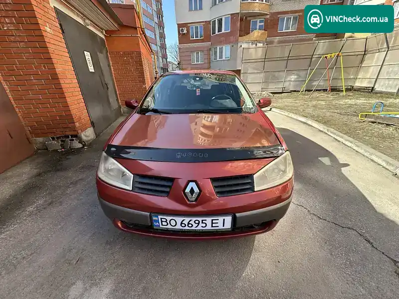Renault Megane 2003, фото з оголошення 1 з 21, VIN VF1BM0J0H29904135