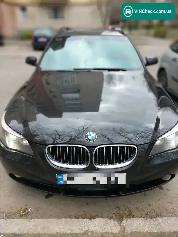 BMW 5 Series 2005, фото з оголошення 1 з 5, VIN WBANJ51090B433381