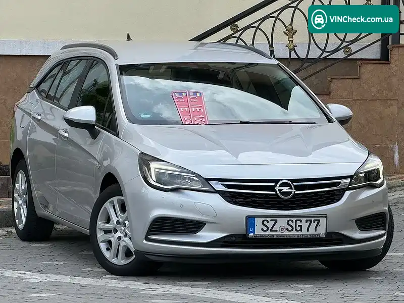 Opel Astra 2016, фото з оголошення 1 з 20, VIN W0LBD8EE9G8088461