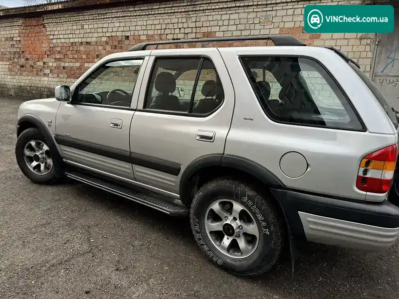 Opel Frontera 2003, фото з оголошення 2 з 10, VIN W0L06BG764V500167
