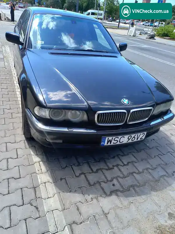 BMW 7 Series 2000, фото з оголошення 1 з 7, VIN WBAGE610X0DN48773