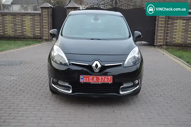 Renault Scenic 2014, фото з оголошення 2 з 20, VIN VF1JZ14K650896969
