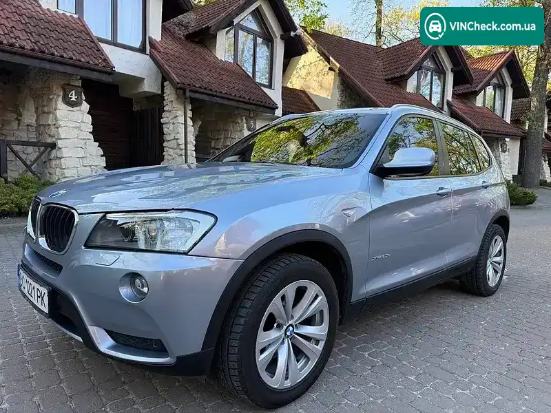 BMW X3 2012, фото з оголошення 1 з 21, VIN WBAWY310200A43578
