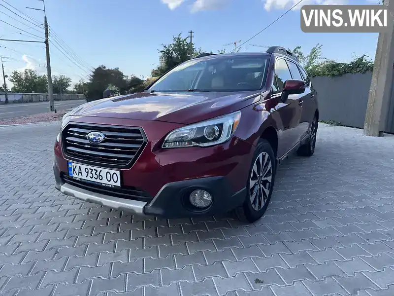Subaru Outback 2016, фото з оголошення 1 з 21, VIN 4S4BSANC4G3322396