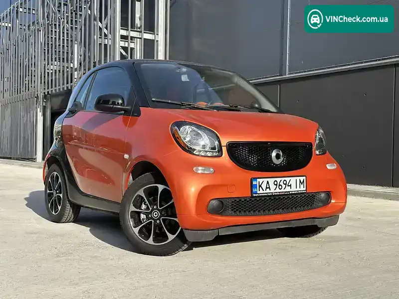 Smart Fortwo 2015, фото з оголошення 2 з 21, VIN WMEFJ5DAXGK053828