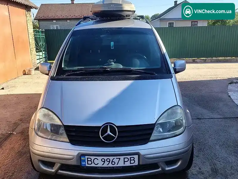 Mercedes-Benz Vaneo 2003, фото з оголошення 1 з 12, VIN WDB4147001N218417