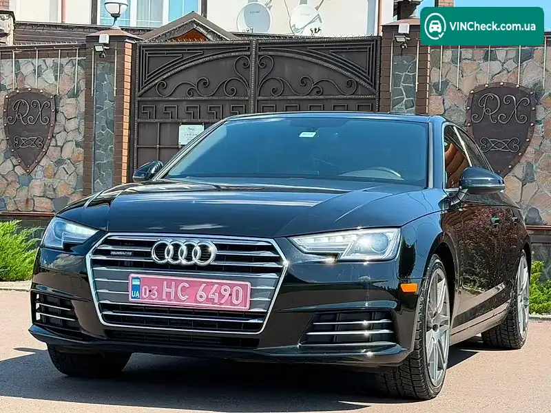 Audi A4 2017, фото з оголошення 2 з 20, VIN WAUANAF46HN033683